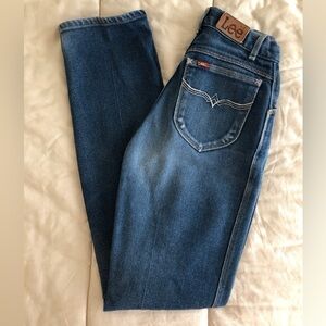 Vintage Lee Rider High Rise Jeans Size 6 (See Description re Size)